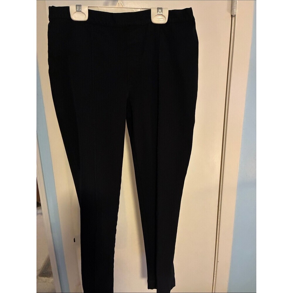 Isaac Mizrahi Black Skinny Ponte Pants